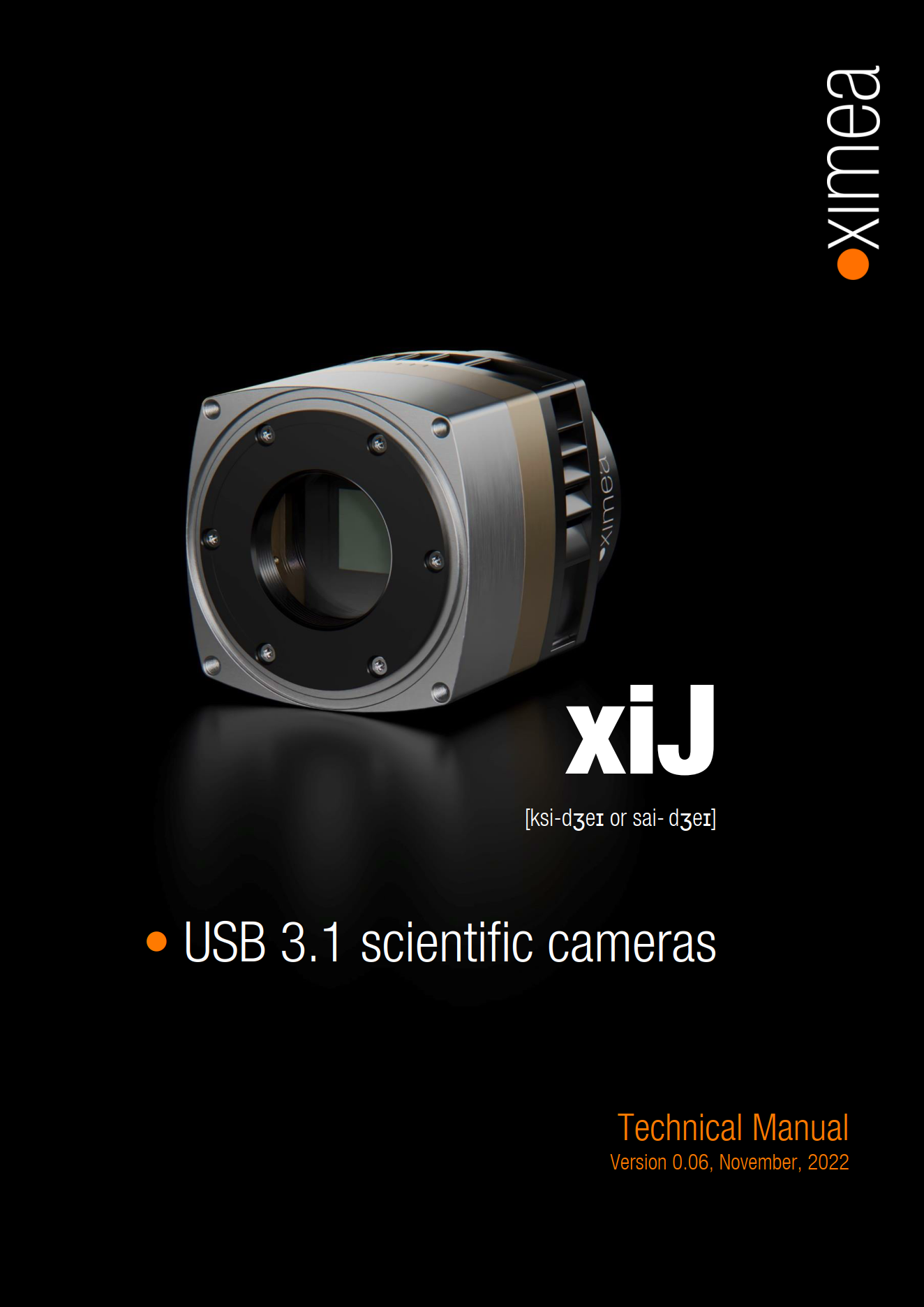 xij - manual scmos scientific cmos grade cooled cameras bsi usb3